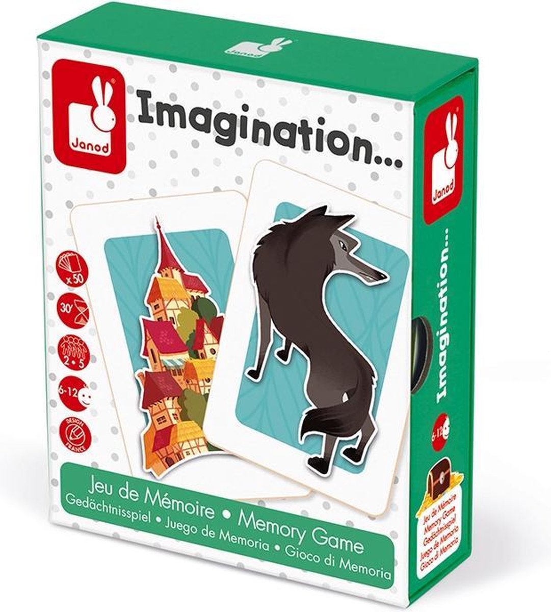 Janod imagination - geheugenspel