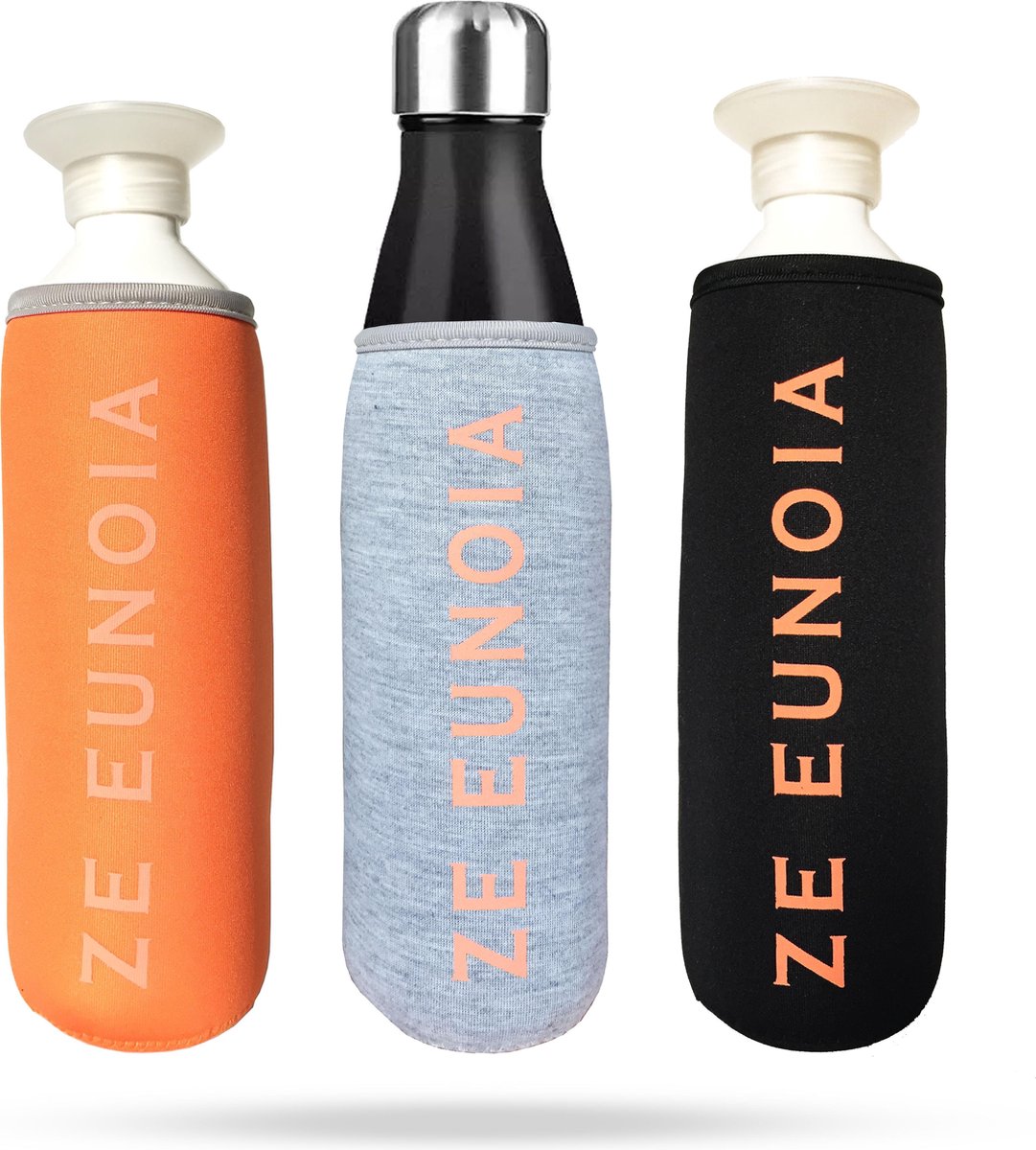 Drinkfles Houder Drinkfles Tas Bottle Pouch | flessenhouder | Drinkfles Hoes | Zwart