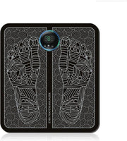 Nixnix - Ems voetmassage apparaat - Bloedcirculatie Apparaat - Acupressuur mat - Bloedsomloop - Ems Trainer - Zwart