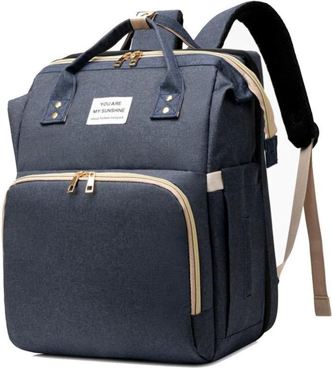 Supremium 3 in 1 Luiertas Luxe Uitvoering - Verzorgingstas Waterdicht - Luier Station - Praktisch Design - Blauw