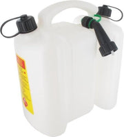PRAKTISCHE TUIN TECOMEC 2 + 6 liter jerrycan voor tweeërlei gebruik - Wit