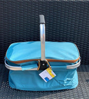 Picknickmand Premium 29x46x26 cm 23 L blauw Termo