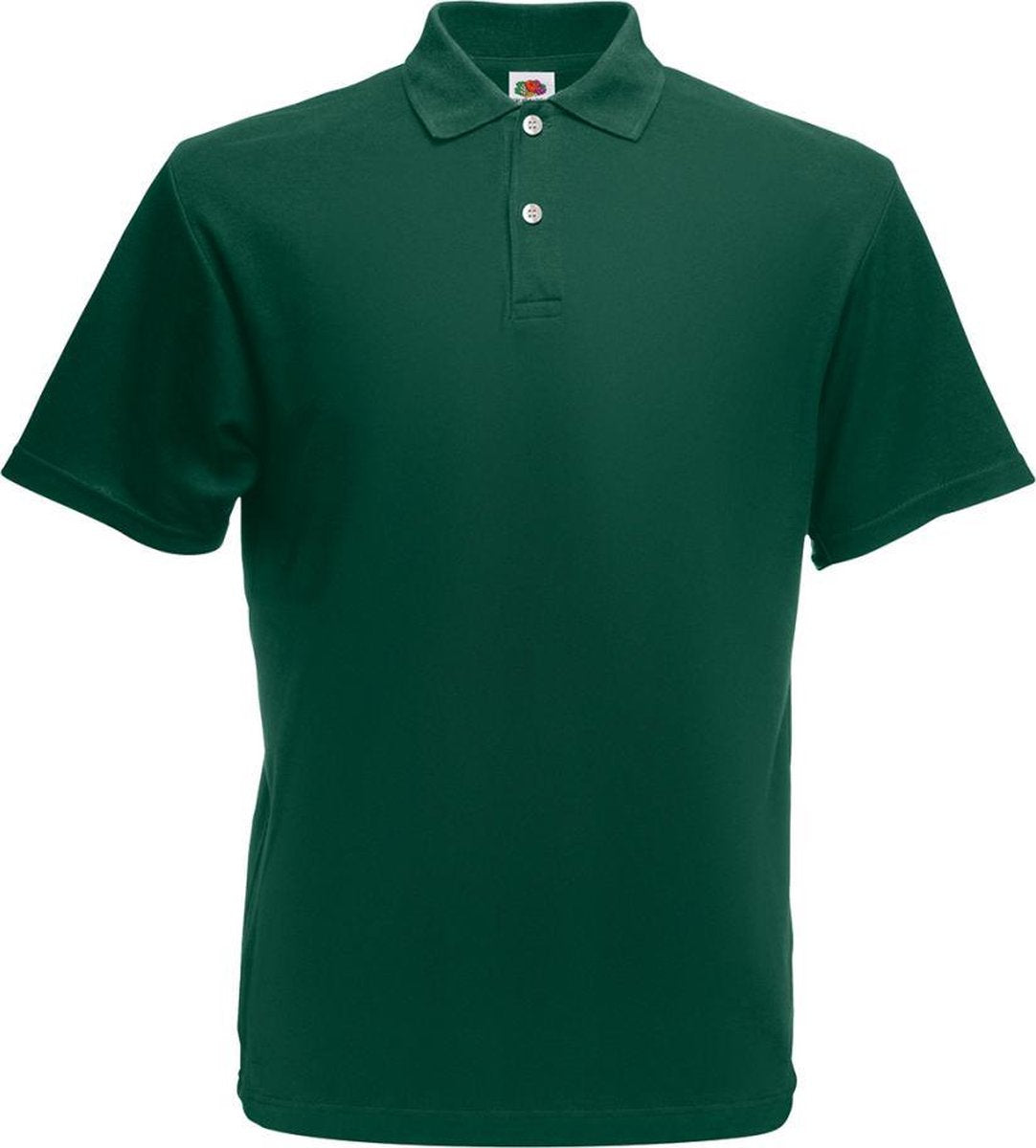 Fruit of the Loom poloshirt heren maat XL (mosgroen)