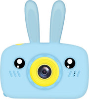 Kindercamera Full HD 1080p - Optische Zoom met 20.0 Megapixel - Digitale Vlogcamera incl. 32 GB SD kaart - Video en Kleuren Display - Fototoestel - Speelgoed Fotocamera met Ingebouwde Mini Games voor Kinderen - Blauw