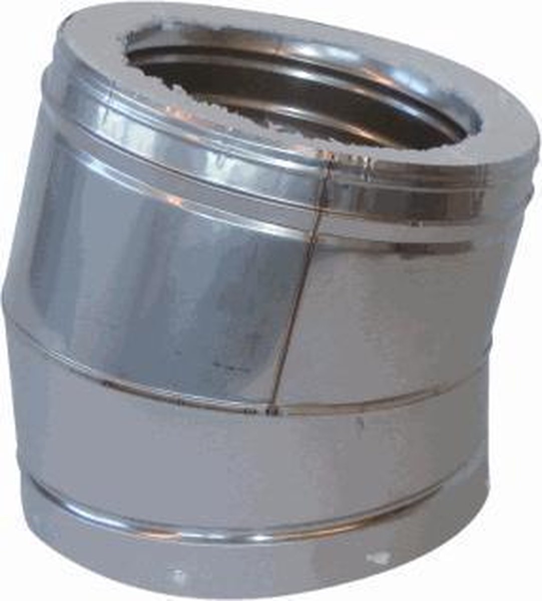 Metaloterm AT-systeem RVS bocht 15