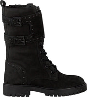 Omoda 690 Veterboots - Laarzen Met Veters - Meisjes - Zwart - Maat 32