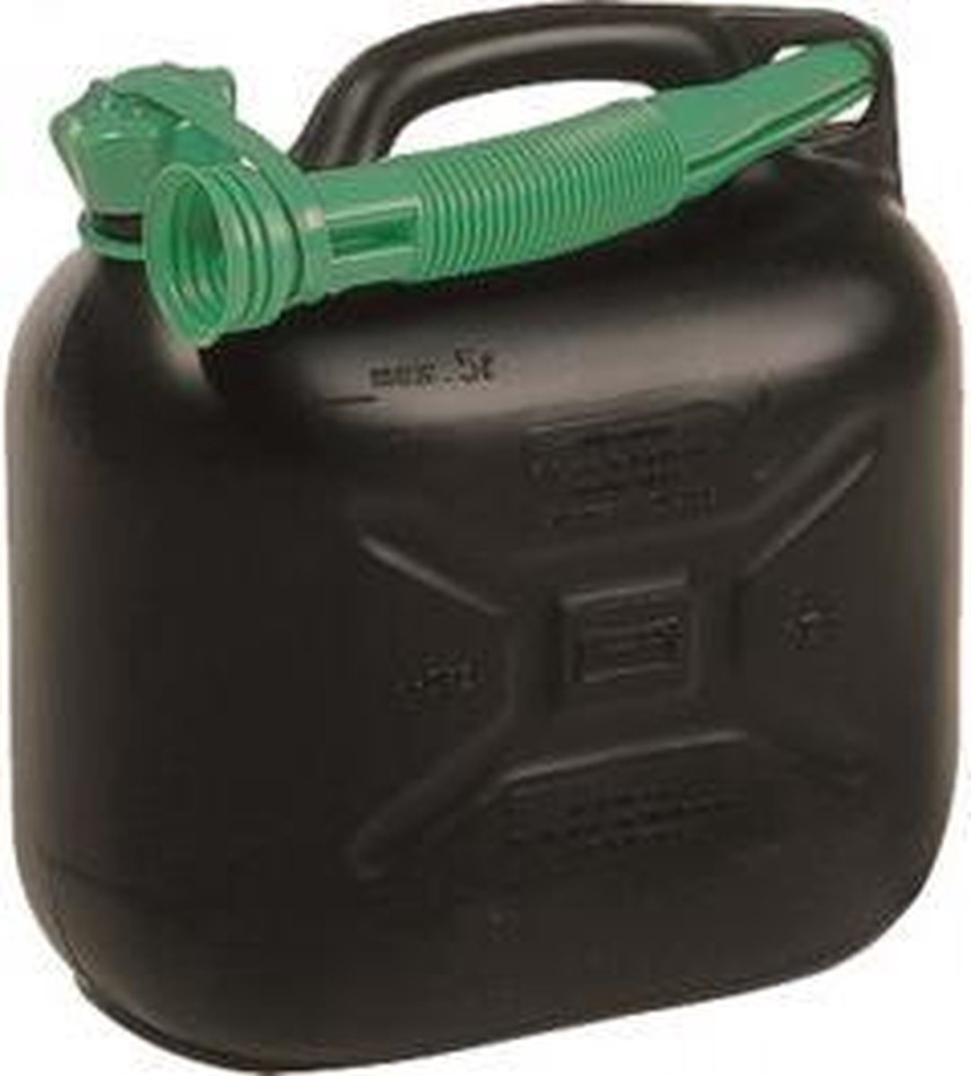 jerrycan zwart voor benzine 5 liter