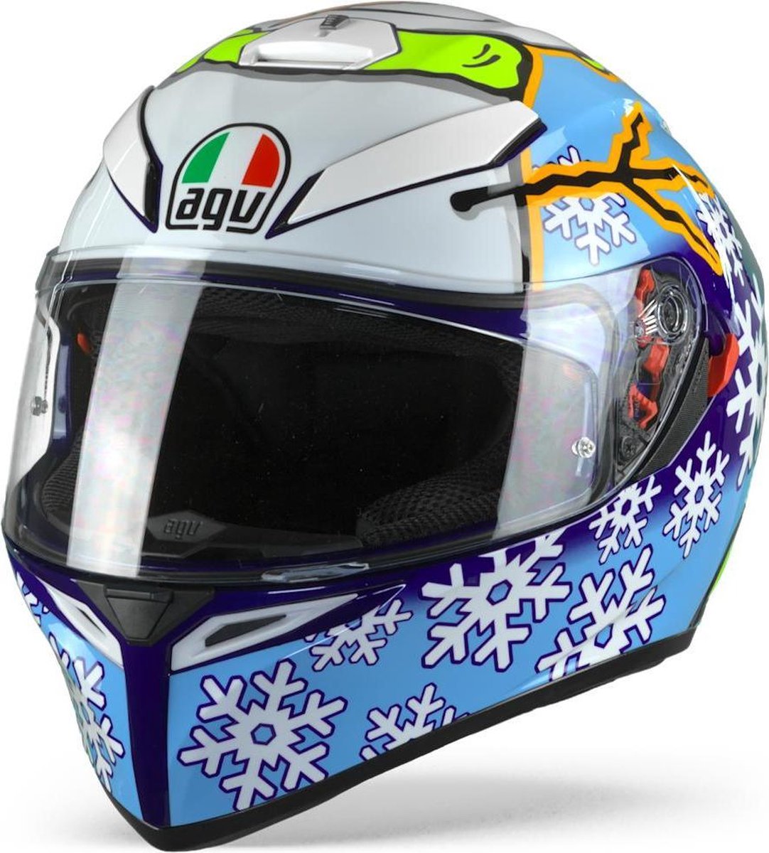 Agv K3 SV Max Vision Rossi Winter Test 2016 Integraalhelm - Motorhelm - Maat M/S