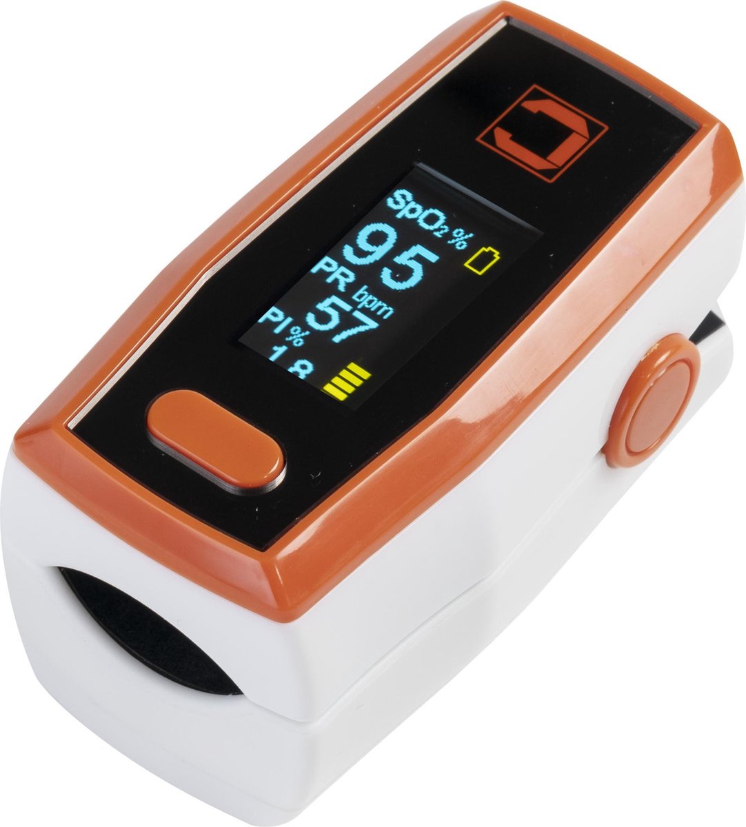 Cresta Care POA300 Zuurstof saturatiemeter meet zuurstof percentage in het bloed en de hartslag