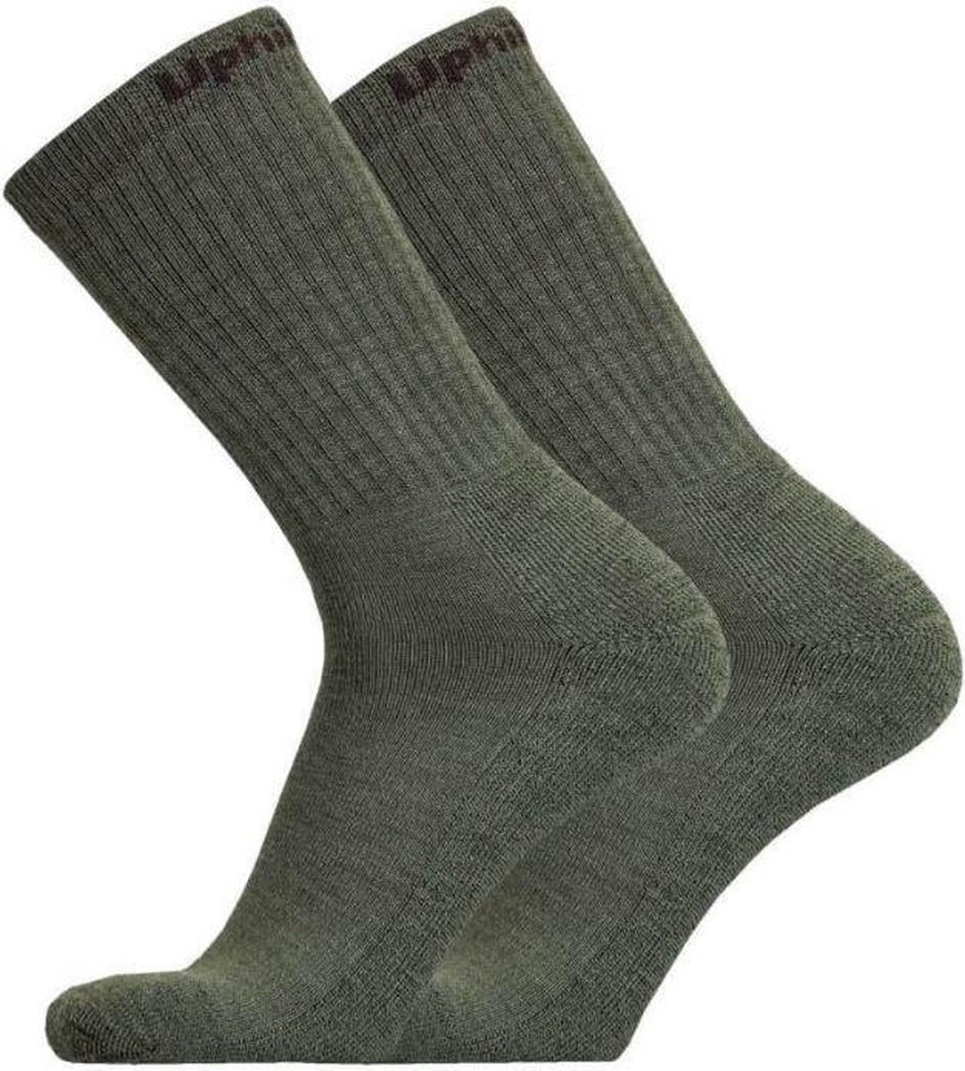 Uphillsport Wandelsok Klicks Merinowol/polyiamide Groen Mt 43-46