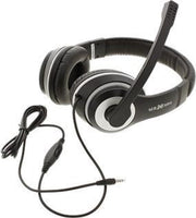 Maxxter Stereo Koptelefoon - Inclusief Microfoon | Headphone With Rotating Microphone Boom | Zwart