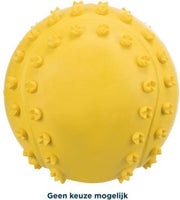 Trixie speelbal natuurrubber assorti 6 cm 4 st