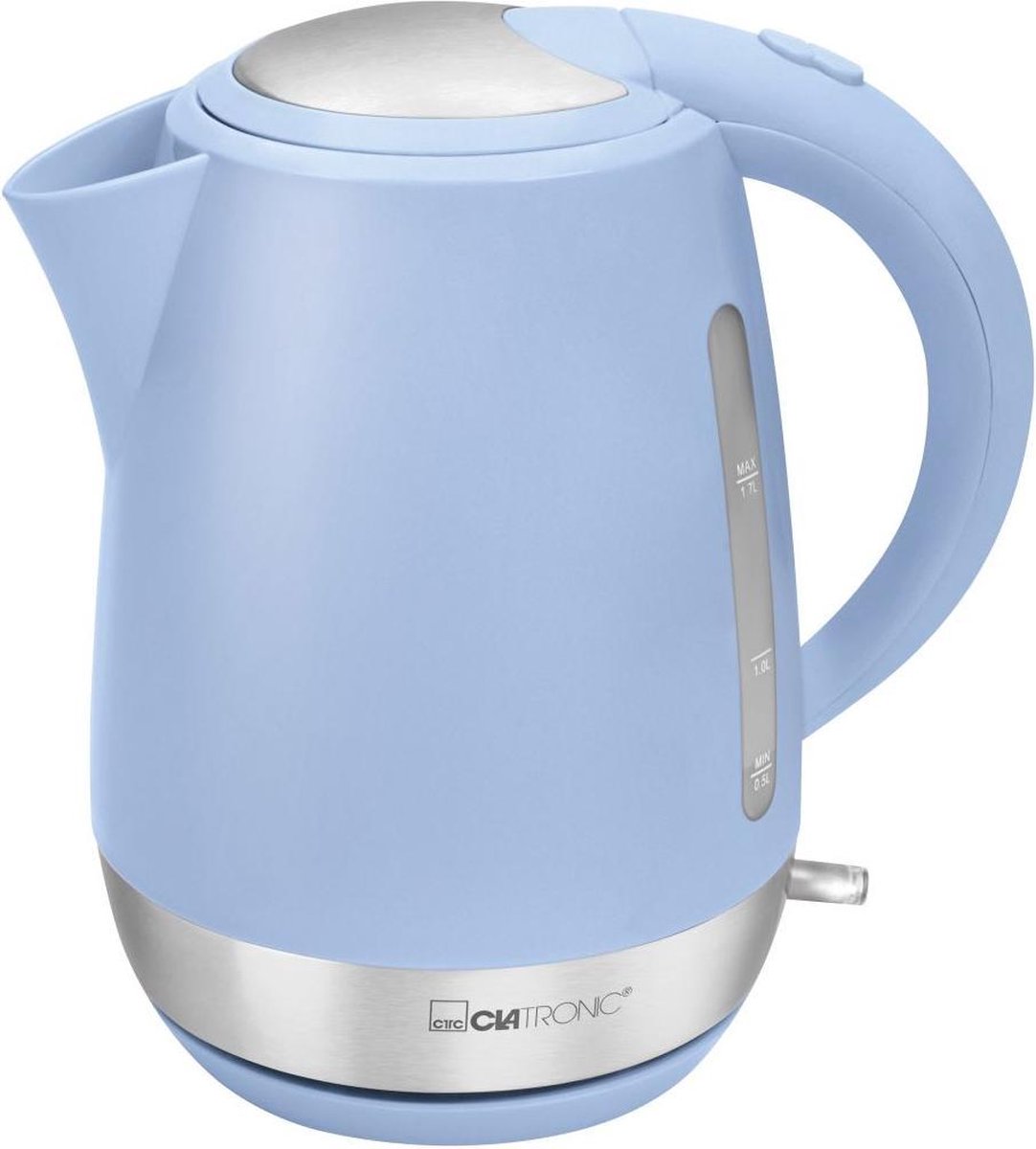 Clatronic WK 3691 Waterkoker Snoerloos Blauw