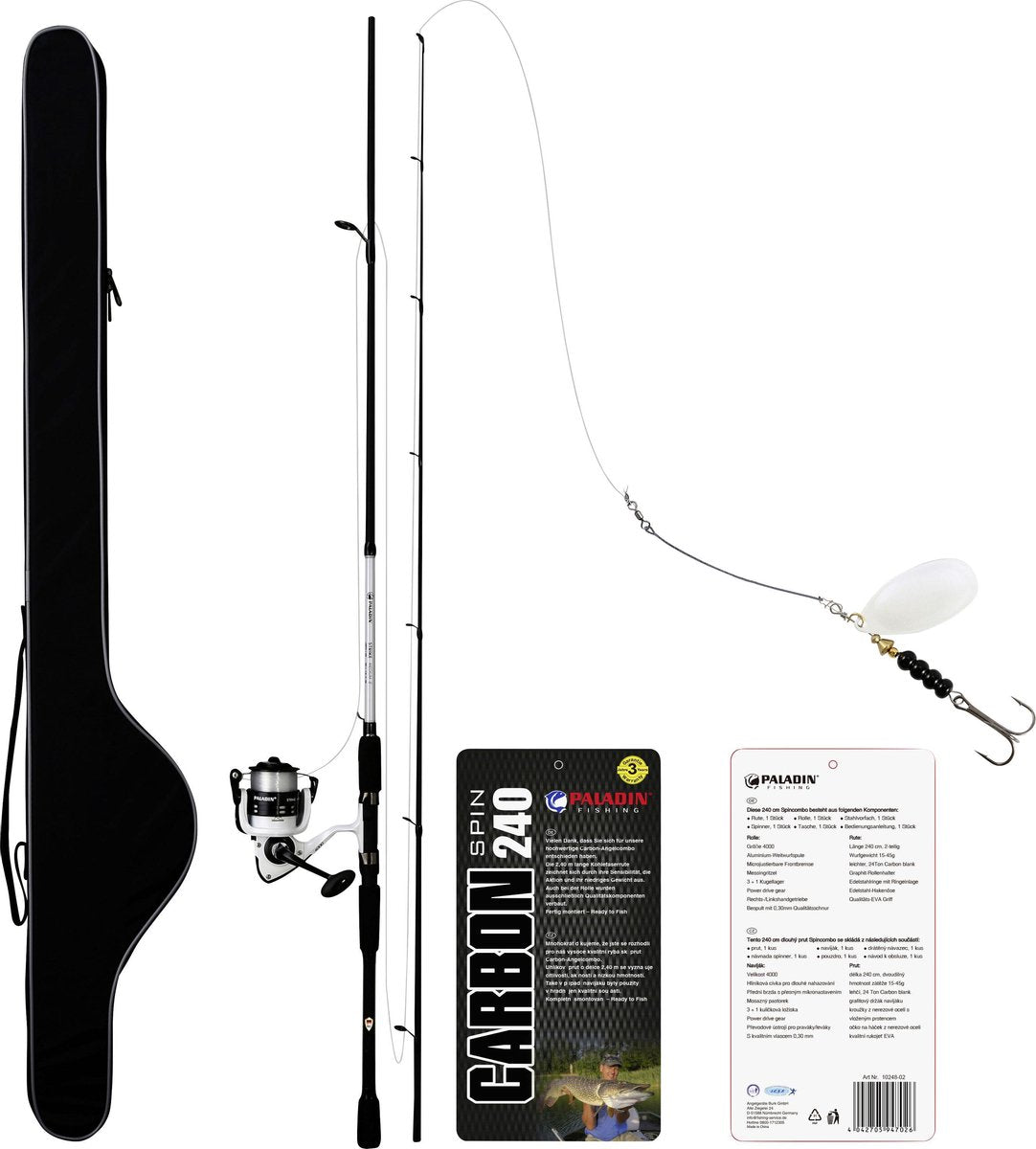 Carbon Spincombo 240 cm / 15 - 45 gr