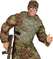 Camouflage gilet voor volwassenen - Verkleedkleding - One size
