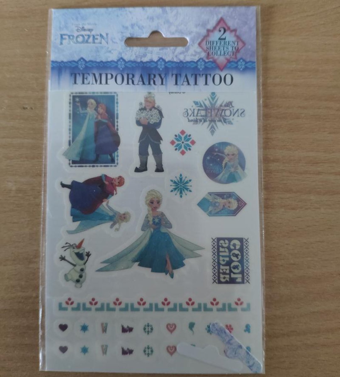 Slammer Tattoos Frozen 1 Vel