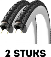 Fietsband - Buitenband - Set van 2 - Cross XG Pro TNT 28 inch (31-622) zwart