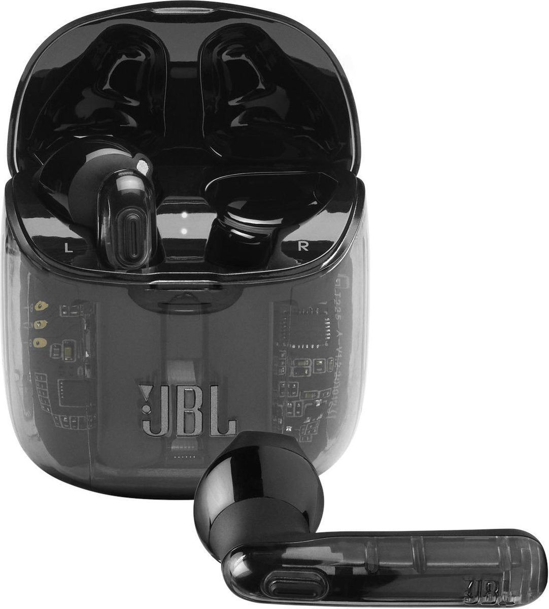 JBL TUNE 225TWS Ghost Zwart - Volledige draadloze oordopjes