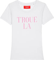 TROUELA WIT T-SHIRT DAMES