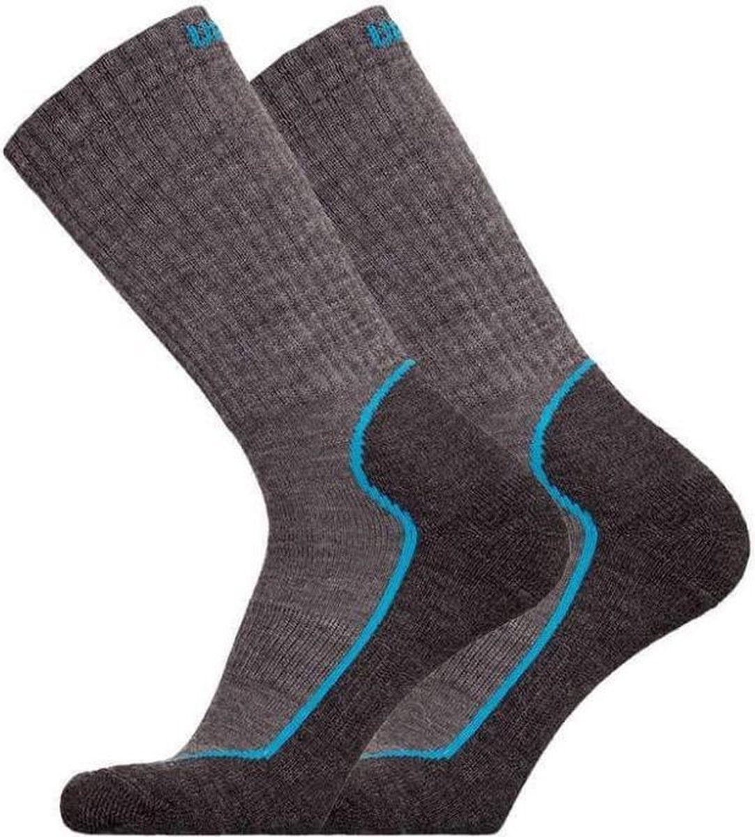 Uphillsport Sportsokken Suomu Merinowol Grijs/blauw Mt 39-42
