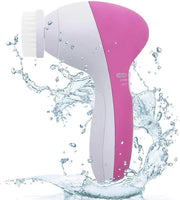 5 in 1 Gezichtsreinigingsapparaat -  gezichtsreiniging borstel -  5 in1 gezichtsborstel -  massage voor gezicht -  elektrische borstel -  gezichtsverzorging -  face brush cleaner - multifunctioneel - moederdagtip
