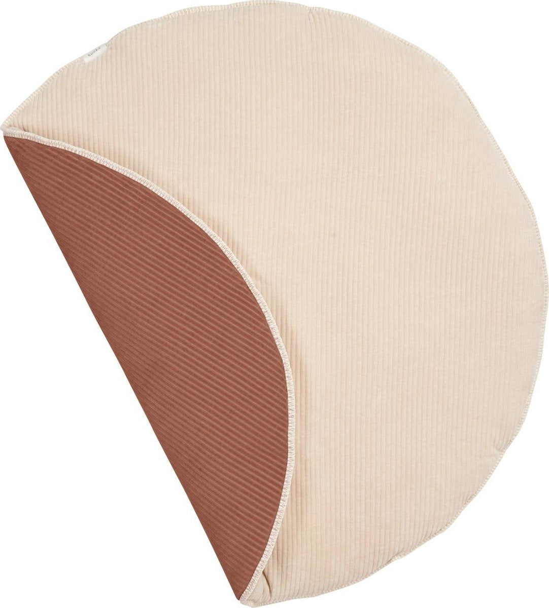 Koeka Boxkleed rond Vik - hazel/sand 90cm