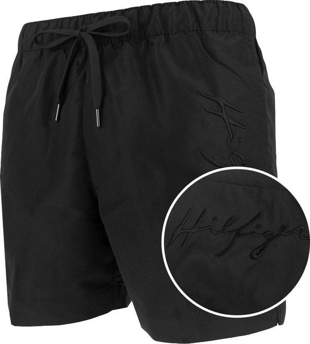 Tommy Hilfiger hilfiger logo zwemshort zwart - M