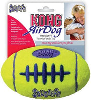 Kong air squeaker football geel - large 17x10