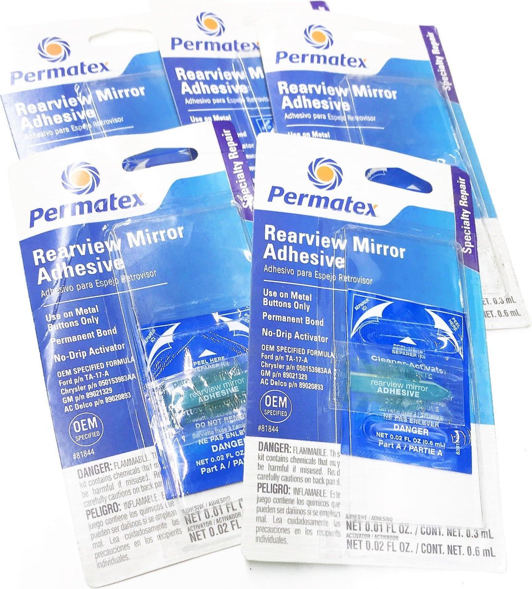 Permatex-Achteruitkijkspiegel Lijm Kit
