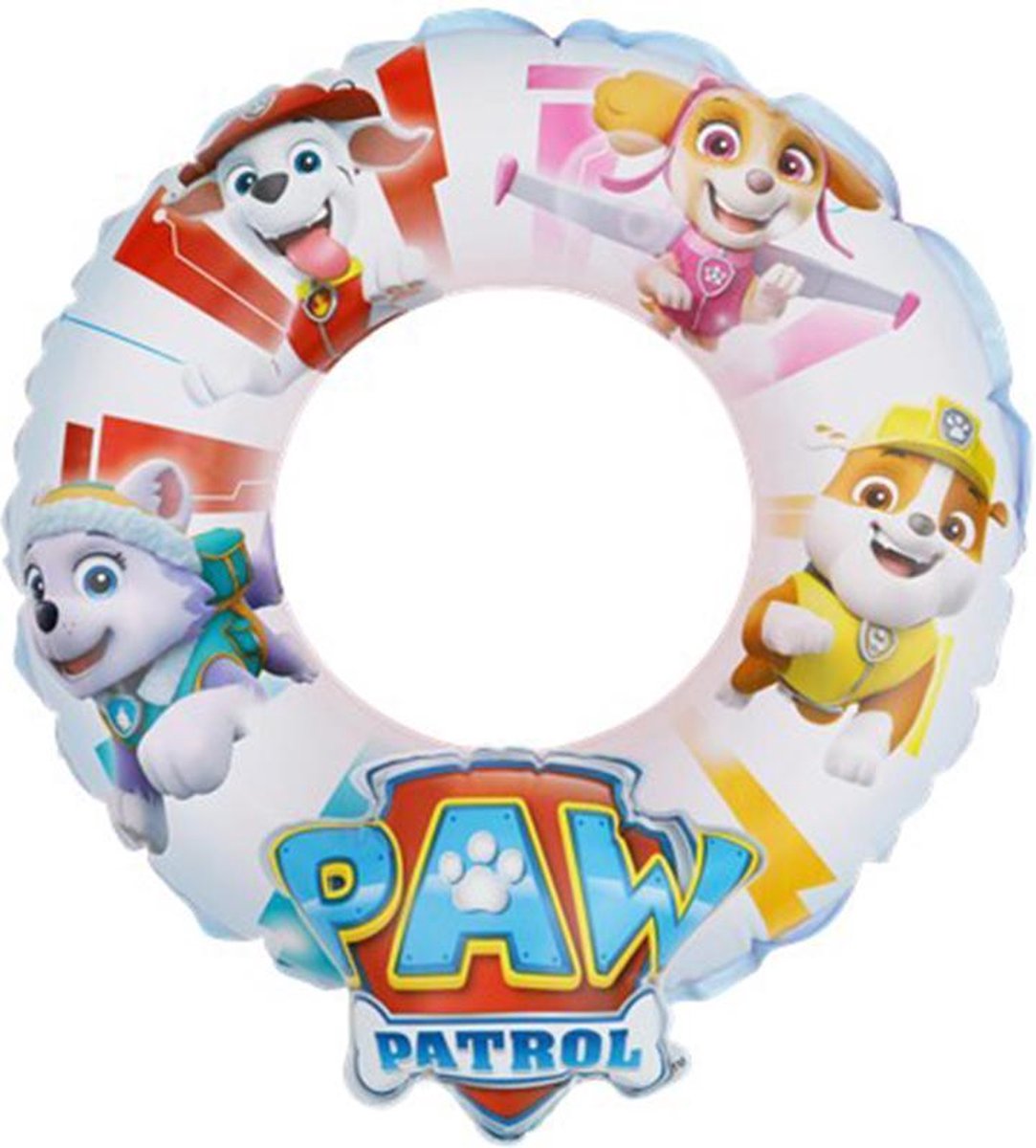 Zwemband / Zwemring Paw Patrol 3D - Wit - Nick Jr.