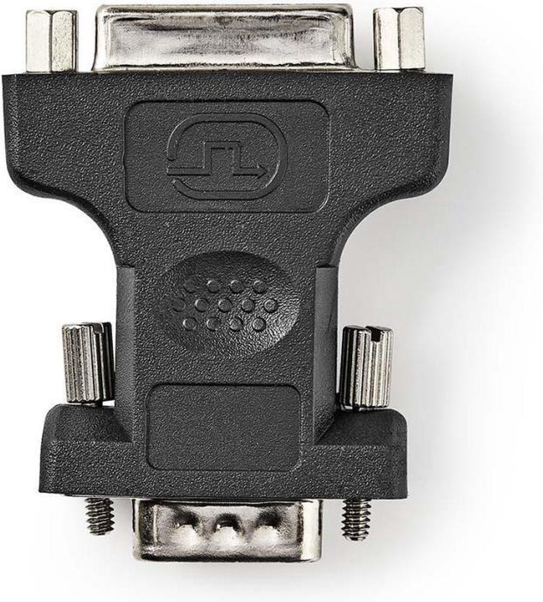 VGA - DVI-Adapter | VGA Male - DVI-I 24+5-Pins Female | Zwart