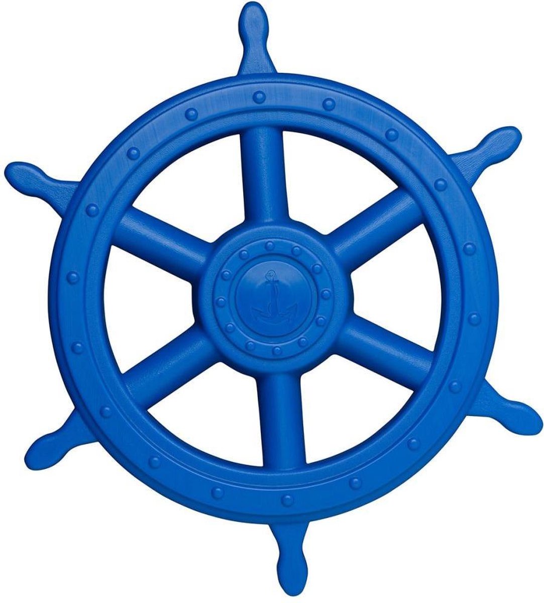 Groot piratenstuur blauw