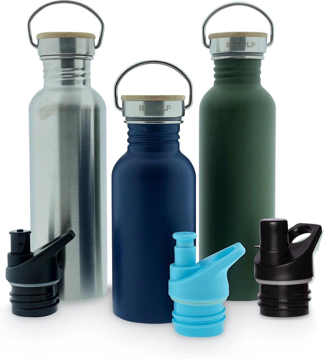 Retulp - Voordeelpakket Urban Mix & Match - Drinkfles - Waterfles