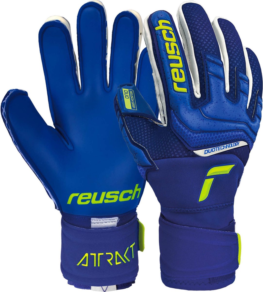 Reusch Attrakt Duo - Keepershandschoenen - Maat 8.5