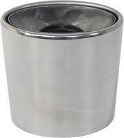 Uitlaatsierstuk inox rond 45-60mm L 140mm.