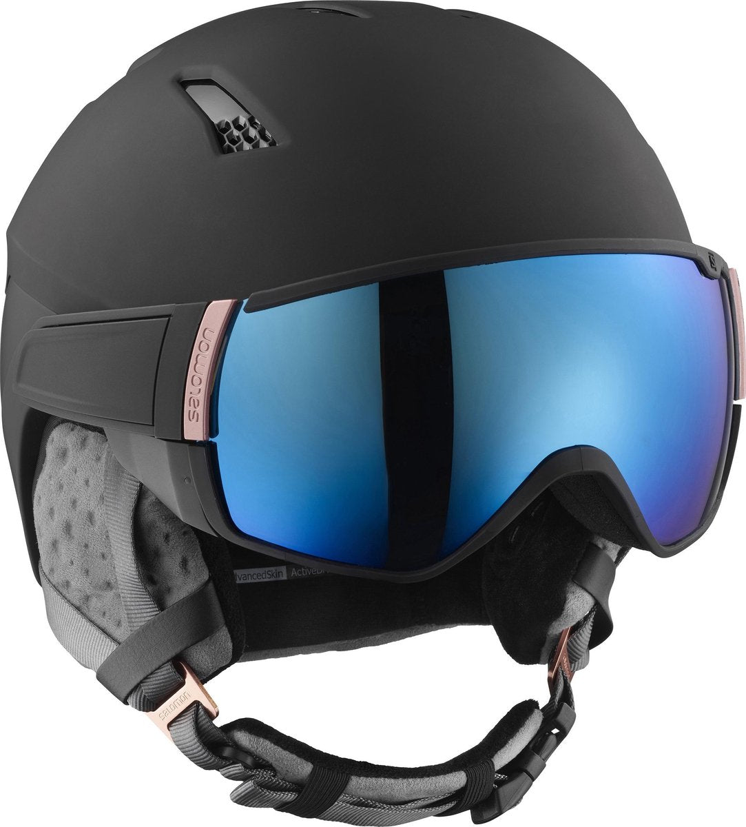 Salomon Mirage+ Vizierhelm - Maximaal Gemak - Comfort-  Zwart - Medium