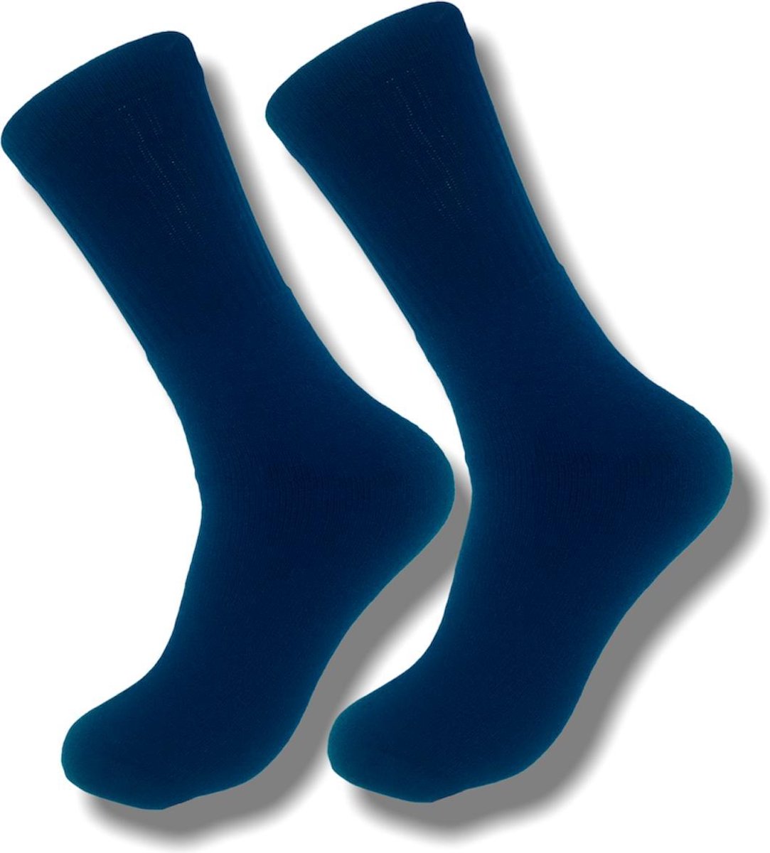 6 paar Werksokken - katoen - Multipack - Donker blauw 39-42