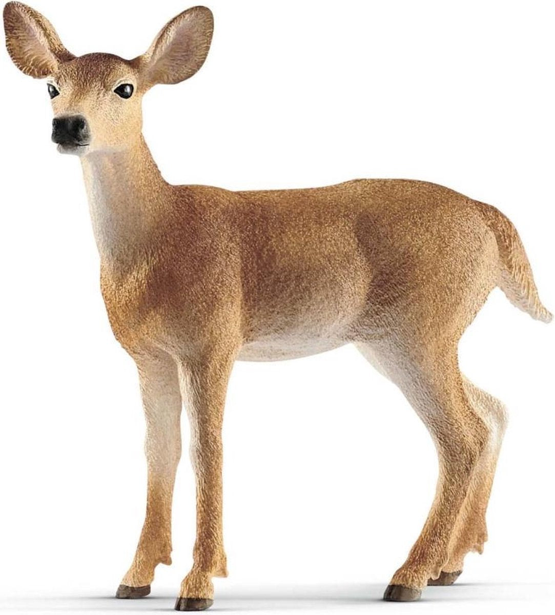 Schleich Witstaart hinde 14819 - Hert Speelfiguur - Wild Life - 8