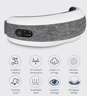 MH Oog ontspanner - Bluetooth oogmassage apparaat voor het verhelpen van vermoeidheid