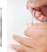 Beautytools INOX Manicure Nagelriem Verwijderaar - Dubbelzijdig (CT-0485)