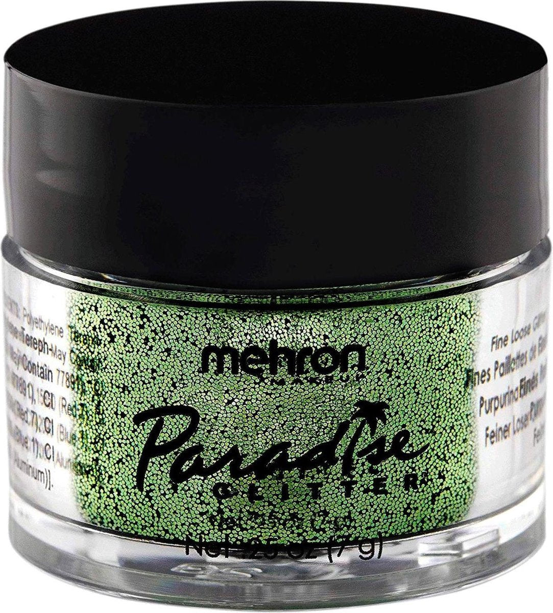 Mehron Paradise Glitter voor Schmink en Grime - Groen