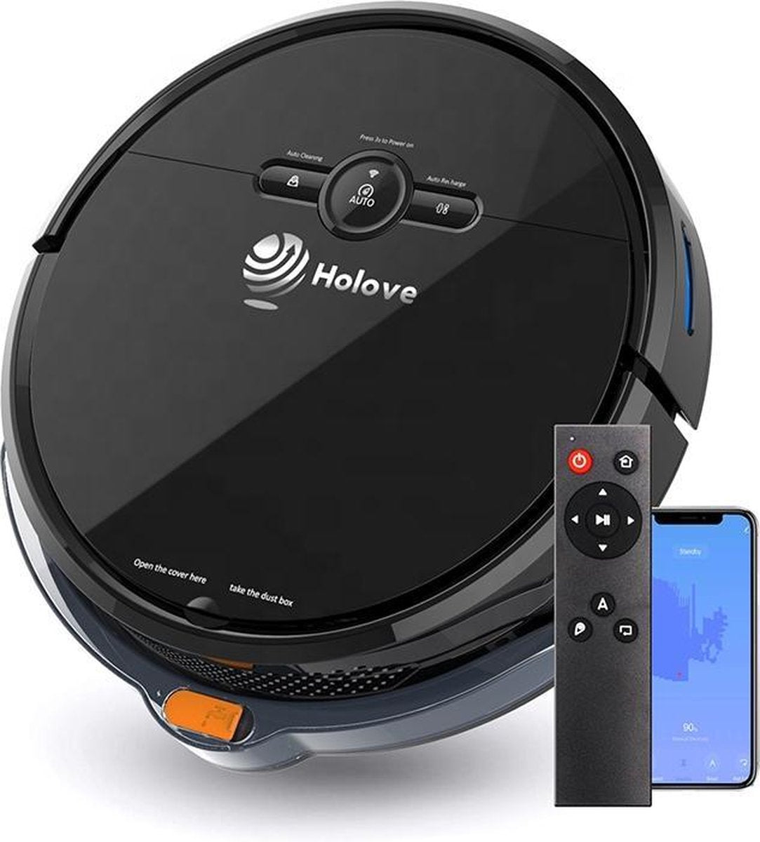 Holove® 3 -in-1 - Robotstofzuiger met dweilfunctie