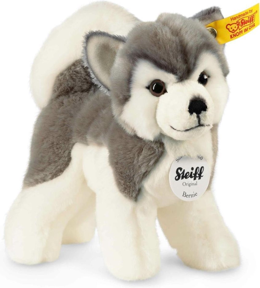 Steiff Bernie Husky hond EAN 104985