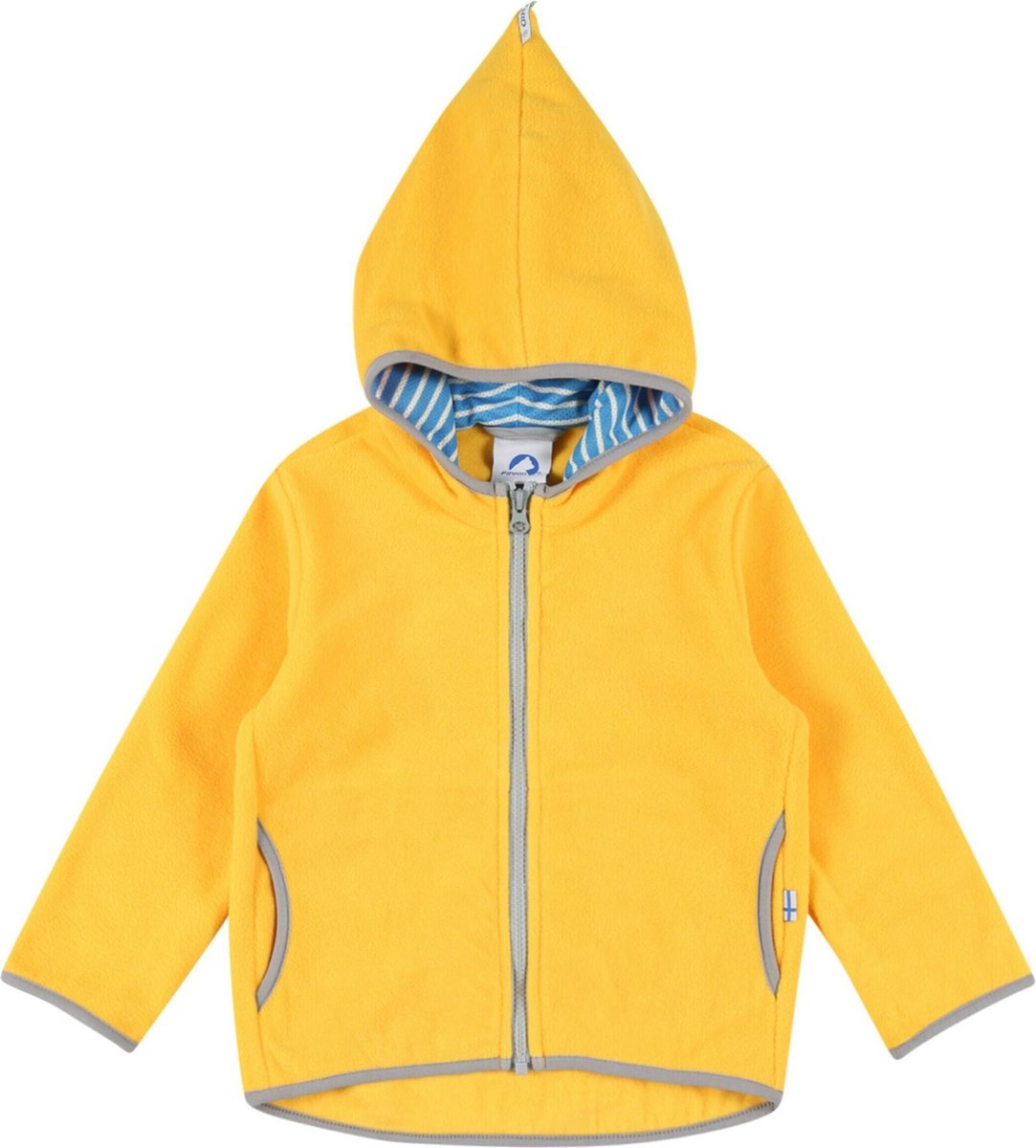 Finkid fleece jas paukku Grijs-120/130