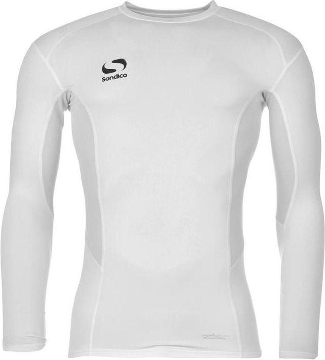 Sondico ondershirt Lange mouw  - Jongens - White - 116