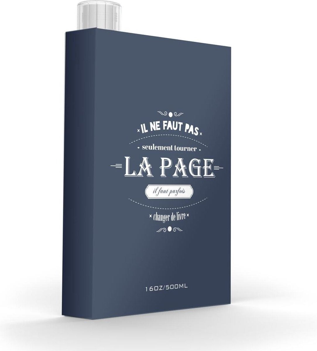 Asobu Drinkfles My Discreet La Page - 500 ml - Grijs