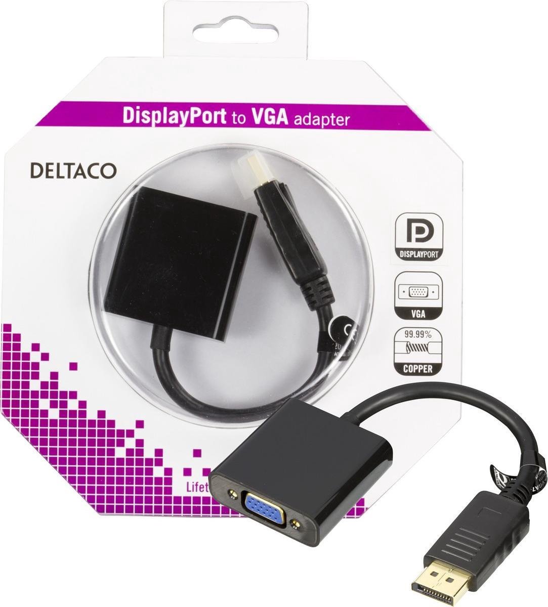 DELTACO DP-VGA7-K