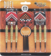 Shot Duel Brass Plated Steeltip 18 gram Dartpijlen