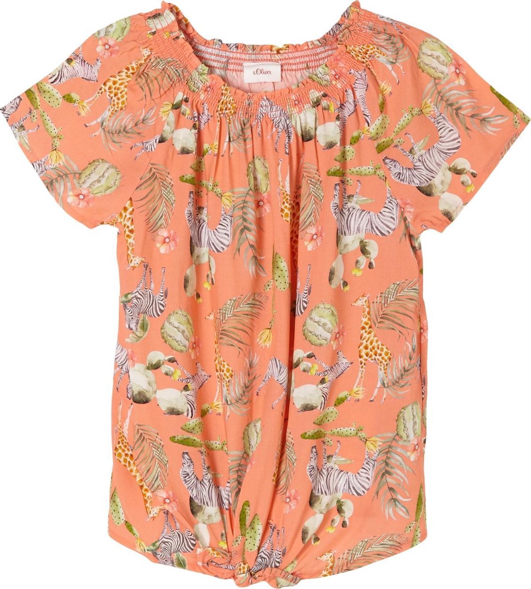 s.Oliver Meisjes Blouse - Maat 104/110