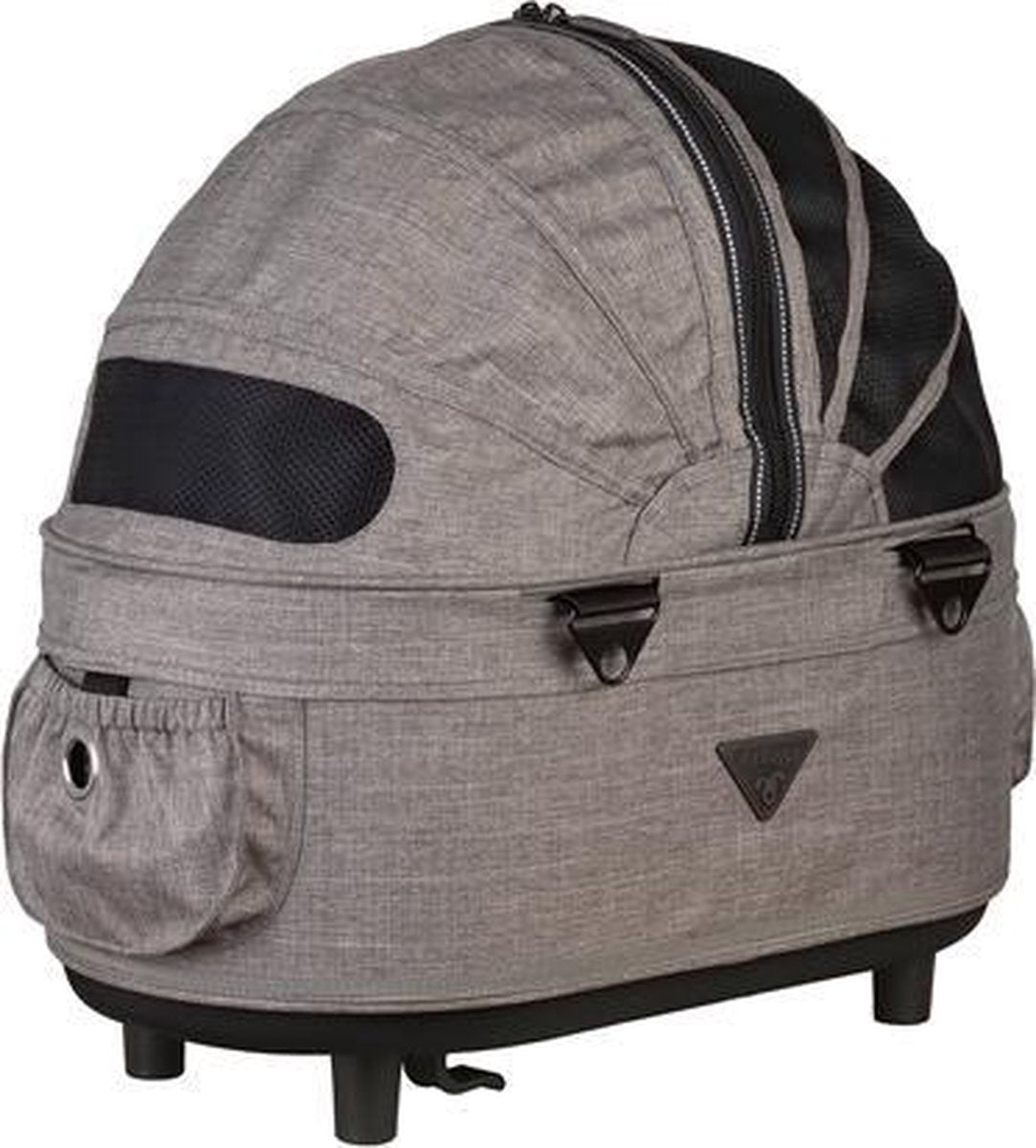 Airbuggy reismand hondenbuggy dome2 sm cot earth bruin - 53x31x52 cm - 1 stuks
